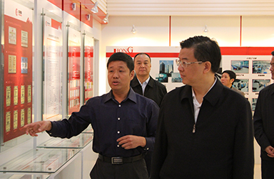 福建省委常委、省紀(jì)委書記倪岳峰調(diào)研虹潤(rùn)公司